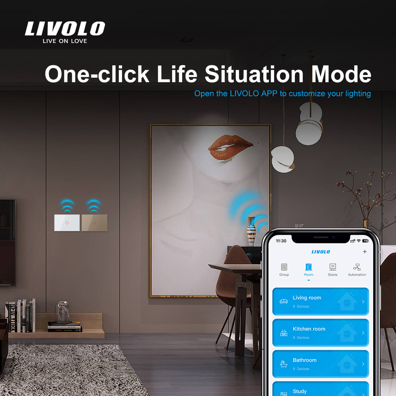 One-click Scene Mode
